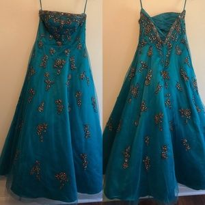 Precious Formals: Beaded ball Gown